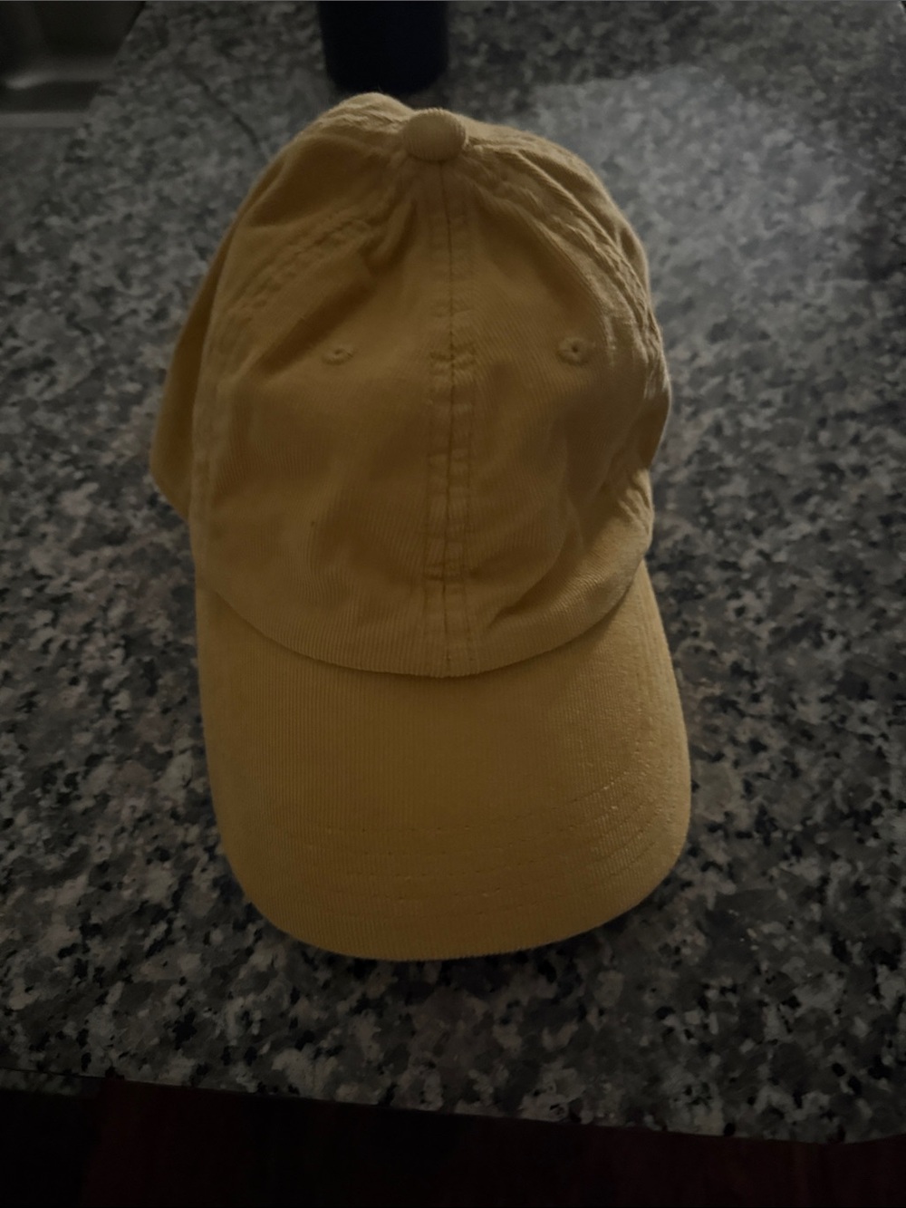 Banana Republic Yellow Cotton Baseball Cap